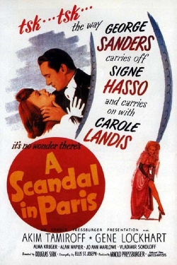 Watch A Scandal in Paris movies free AniWave